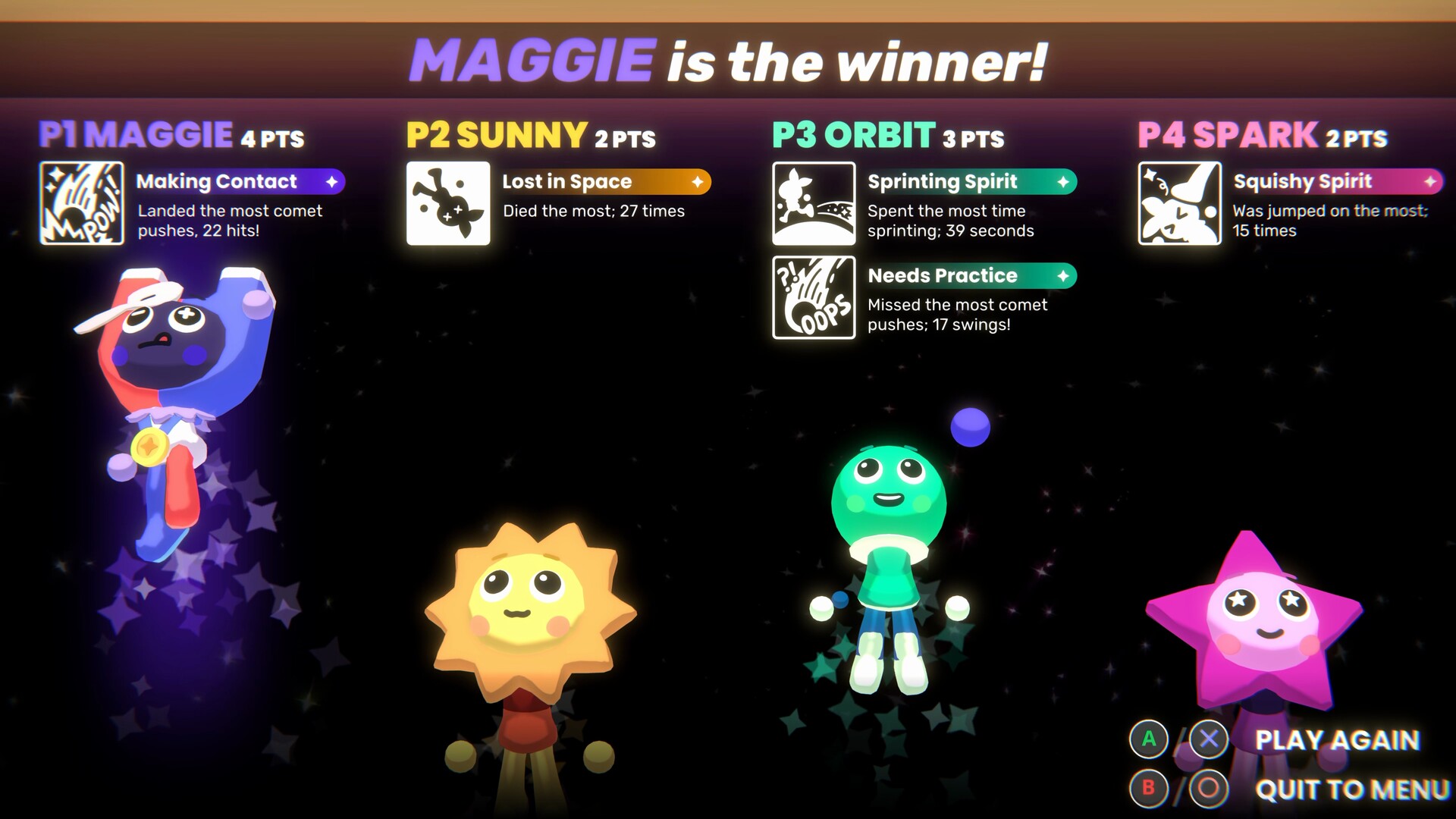 #7. Which Way Up: Galaxy Games (Steam) 由: Turtle Flip Studio