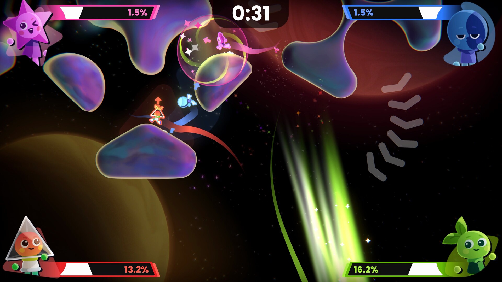 #9. Which Way Up: Galaxy Games (Steam) 由: Turtle Flip Studio