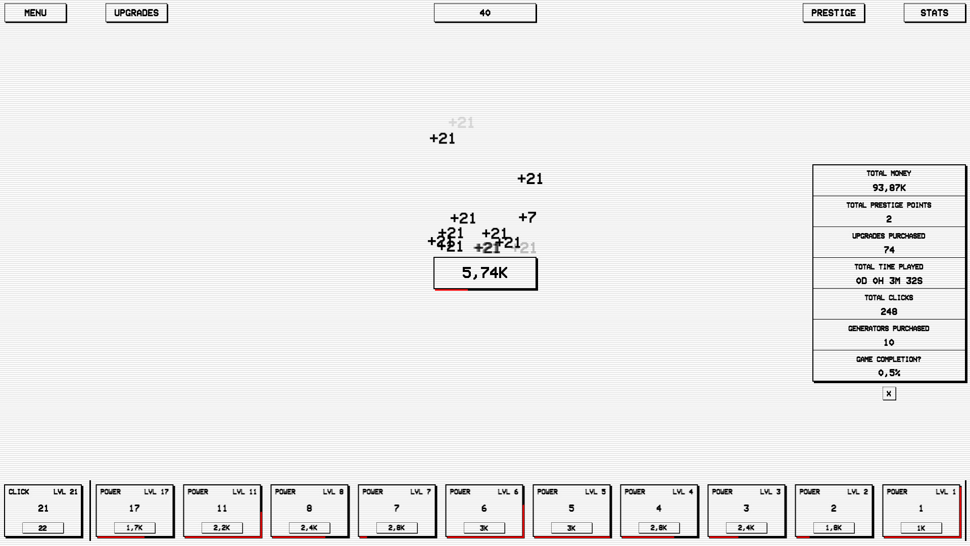 #5. Simple Increment (Steam) 由: PELMENI GAMES