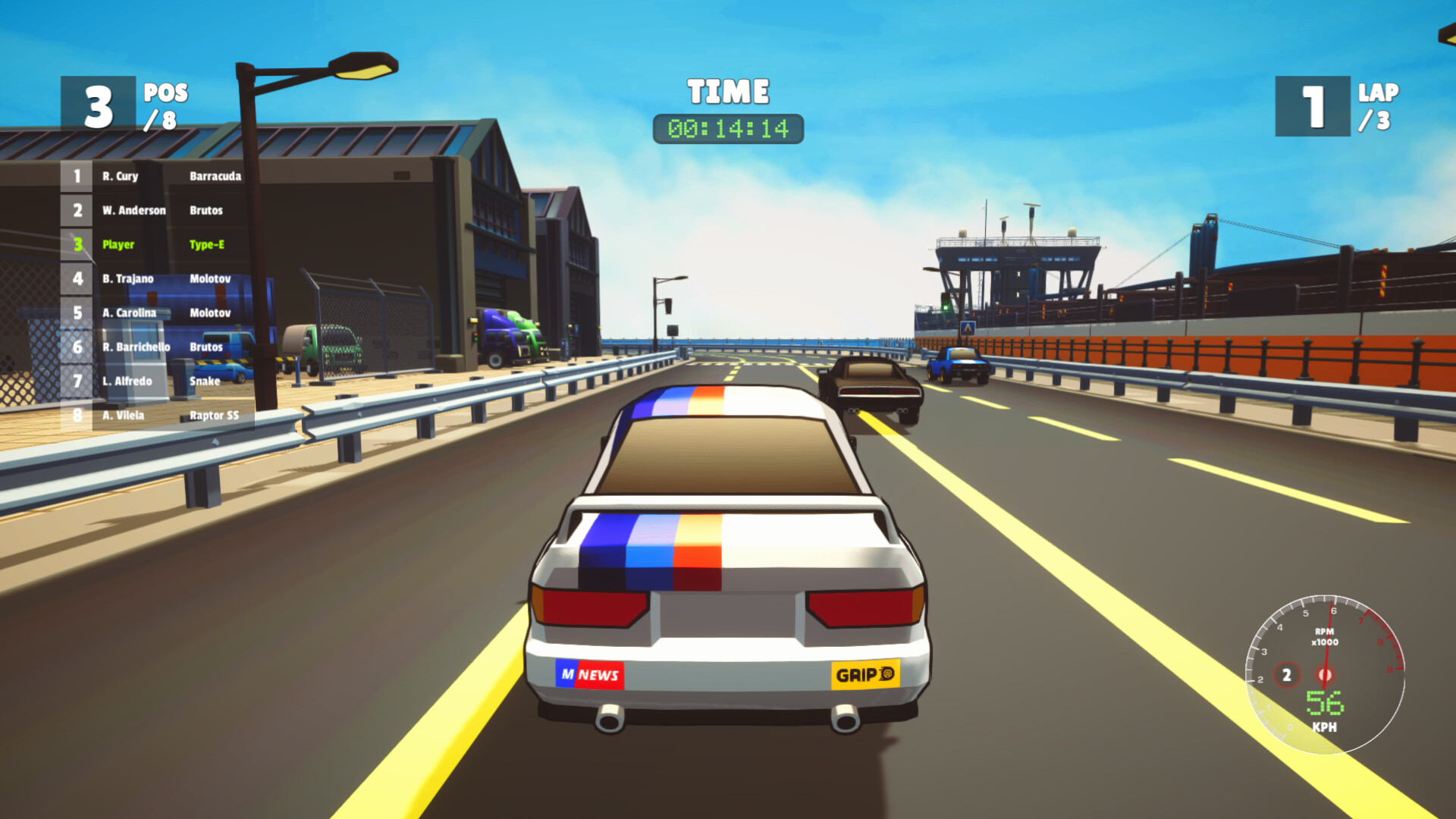 Toon Toon Racing screenshot #3