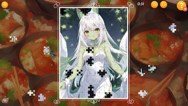 Screenshot z Ultimate Anime Jigsaw Puzzle