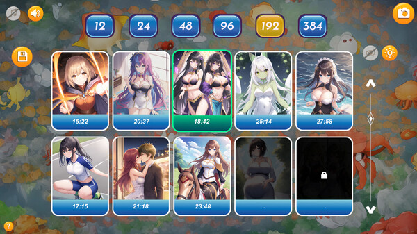 Screenshot z Ultimate Anime Jigsaw Puzzle