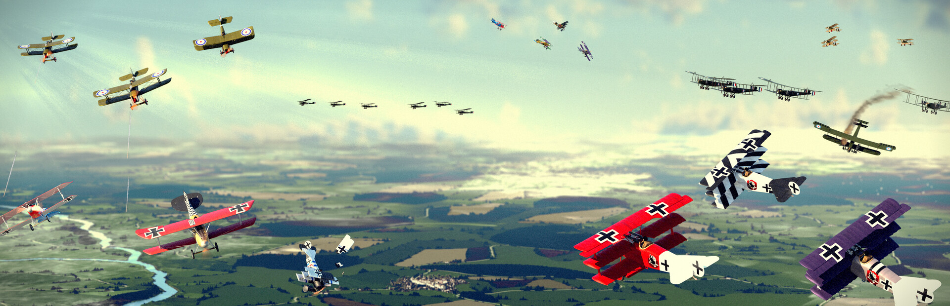 Skies above the Great War