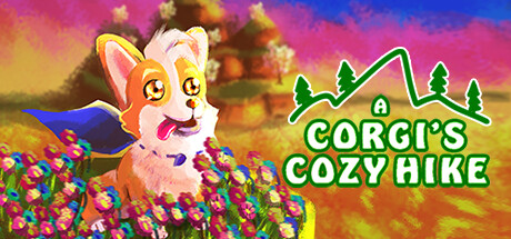 A Corgi's Cozy Hike Steam Banner