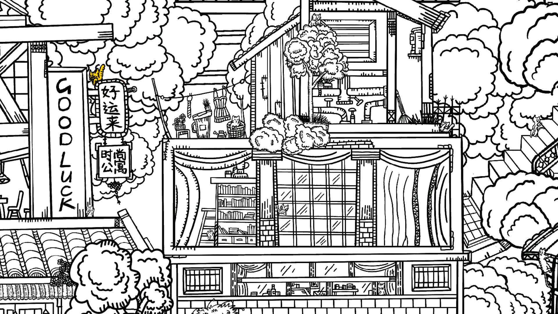 Hidden Cats In Town screenshot #1