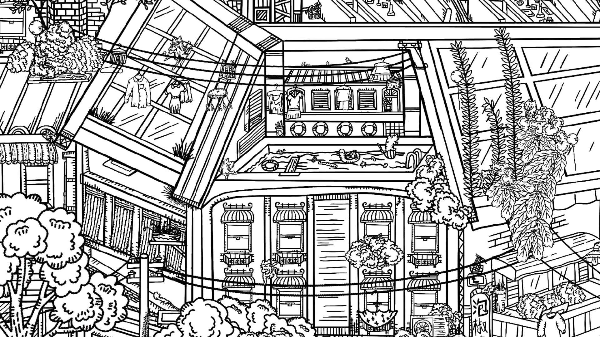 Hidden Cats In Town screenshot #2