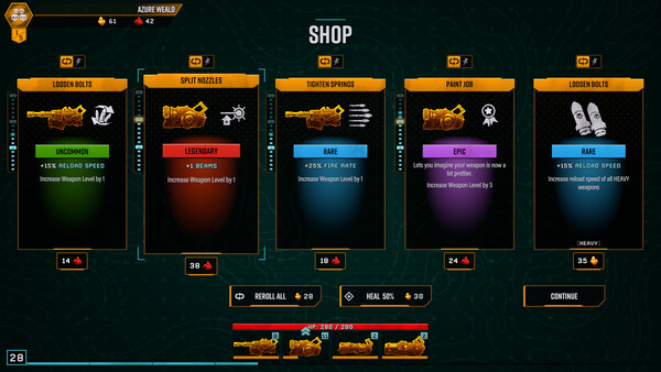 Screenshot z Deep Rock Galactic: Survivor