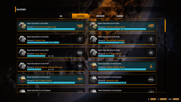 Screenshot z Deep Rock Galactic: Survivor