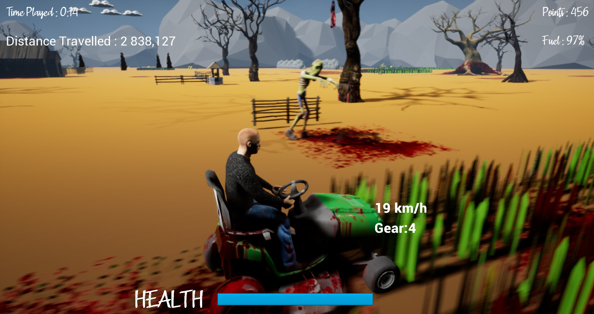 Lawnmower Game: Zombies screenshot #6