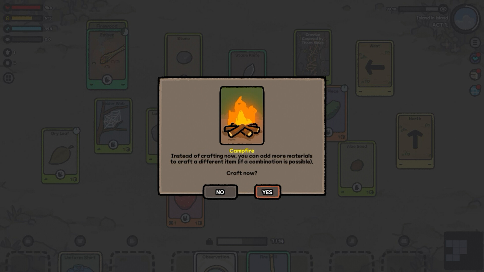 Stack Island - Survival card game screenshot 4