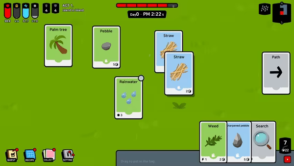 Stack Island - Survival card game video 2