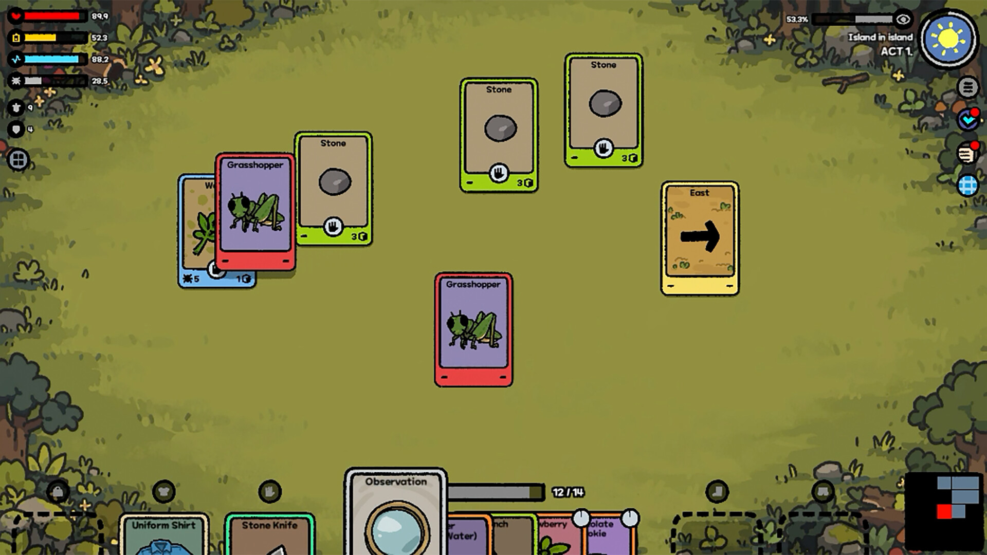 Stack Island - Survival card game