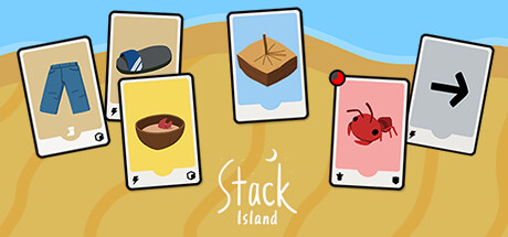 Stack Island - Survival card game banner