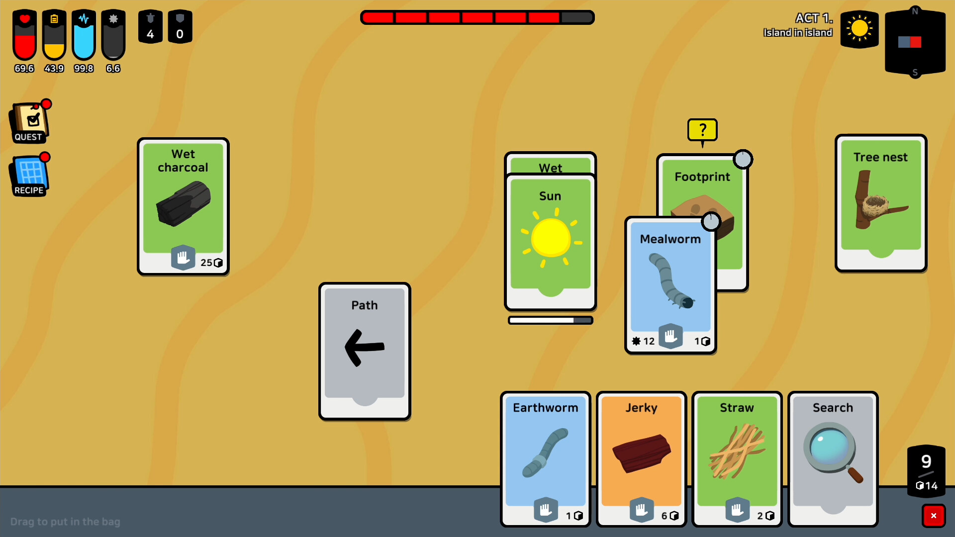 Stack Island - Survival card game screenshot #8