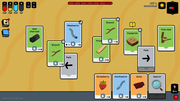 Stack Island - Survival card game.