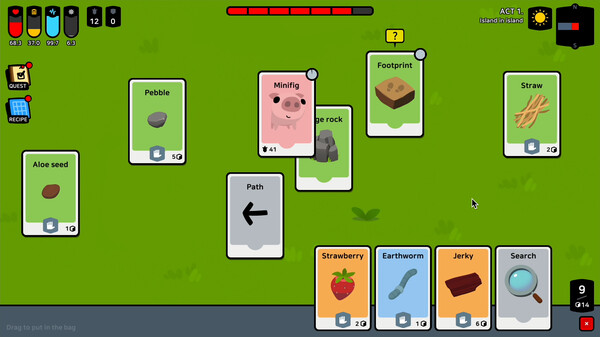 Stack Island - Survival card game.
