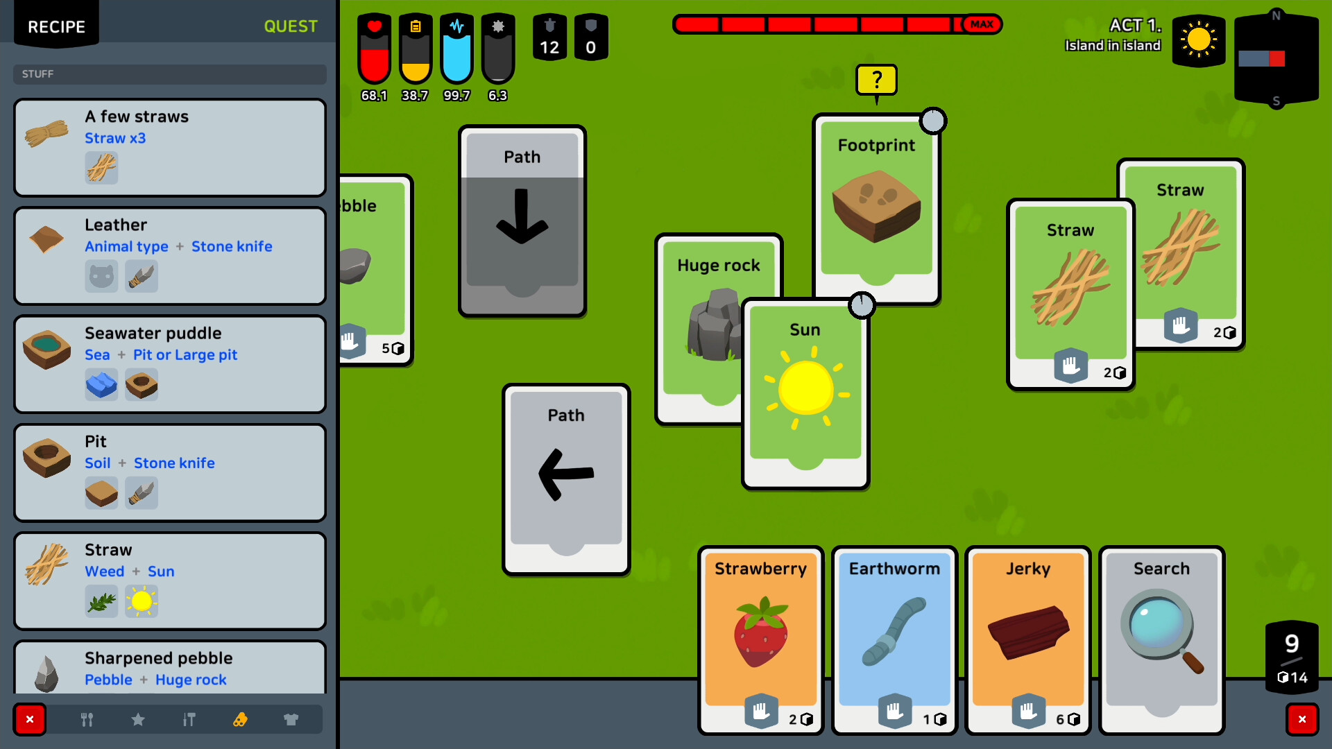 Stack Island - Survival card game screenshot #7