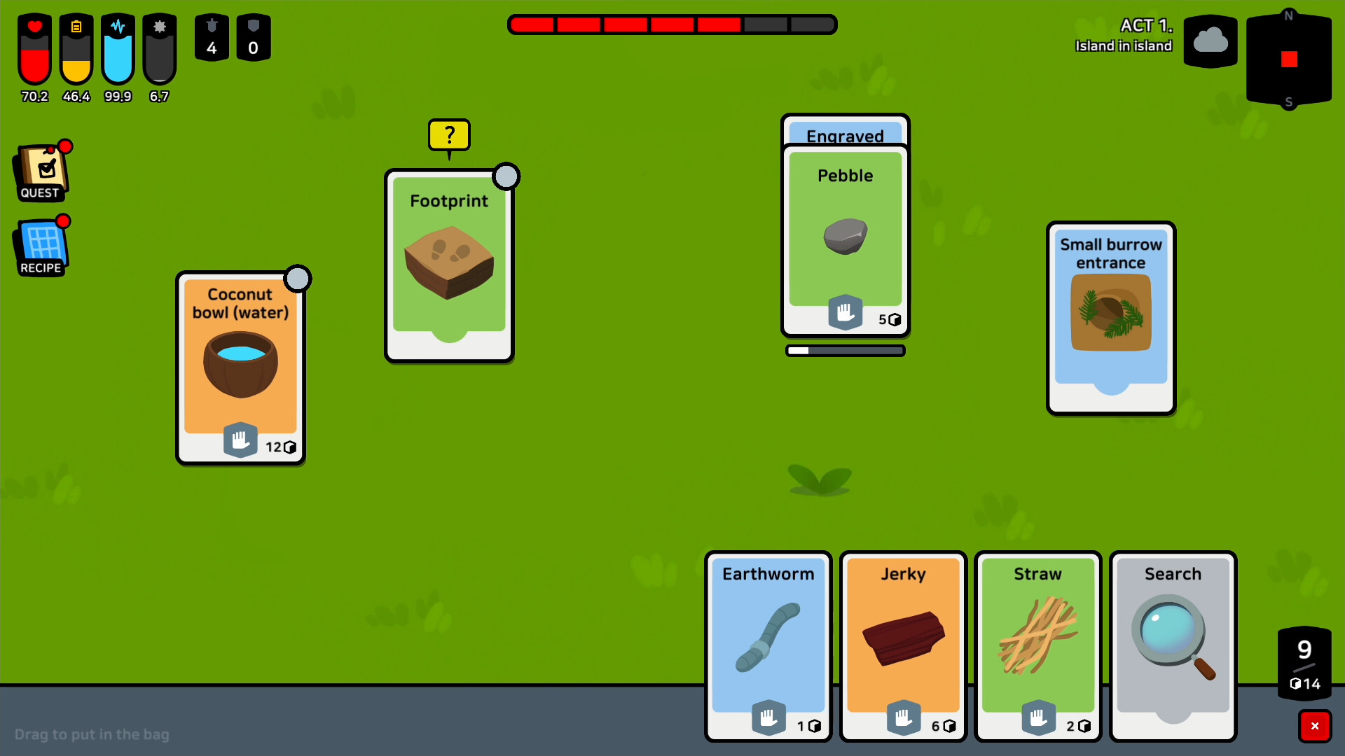 Stack Island - Survival card game screenshot #3