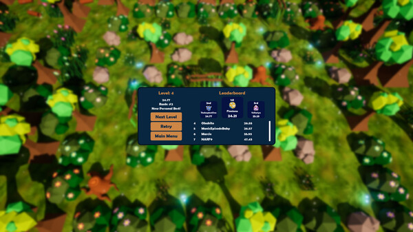 Acorn Hunt game for Linux 1