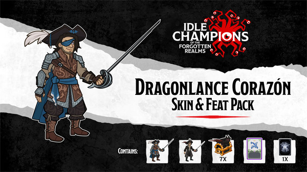 Idle Champions - Dragonlance Corazón Skin & Feat Pack