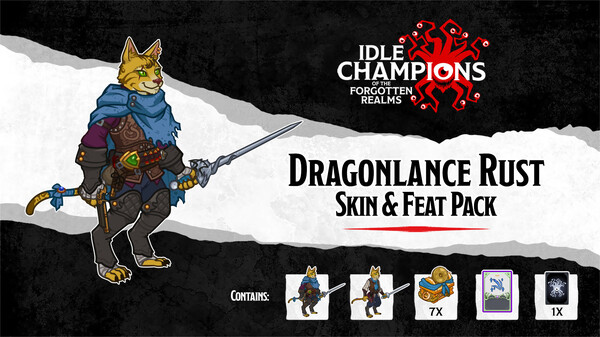 Idle Champions - Dragonlance Rust Skin & Feat Pack