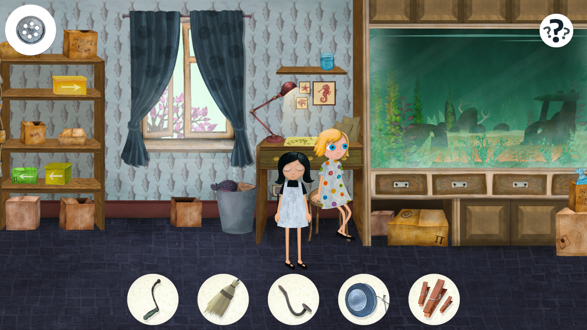 Mimi and Lisa - Adventure for Children screenshot #1
