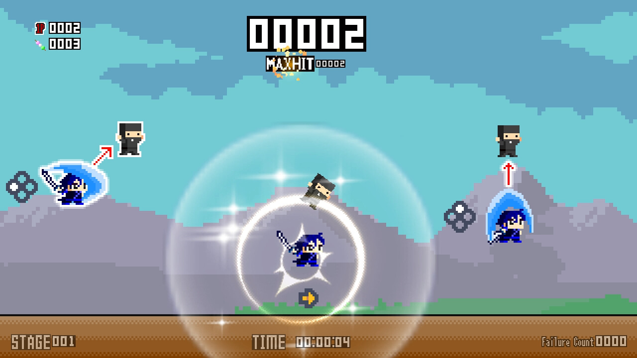 #1. Ninja Otedama R　～忍者お手玉R～ (Steam) 由: WINGLAY