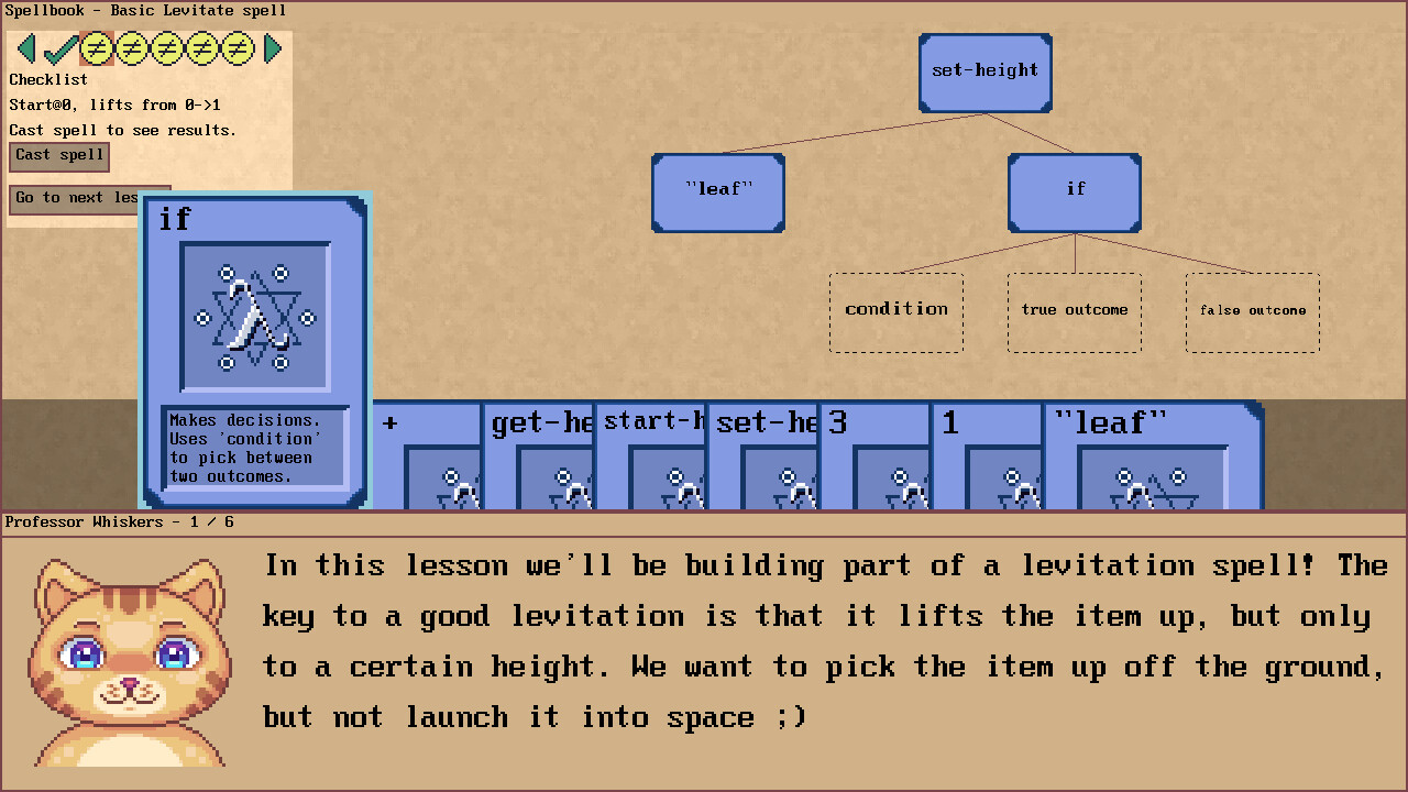 #5. Lambda Spellcrafting Academy - Learn to Program! (Steam) Przez: Bit Twiddle Games
