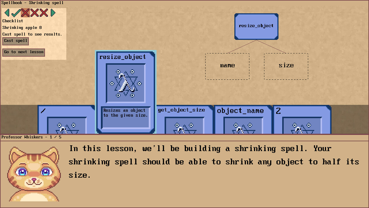 #3. Lambda Spellcrafting Academy - Learn to Program! (Steam) Przez: Bit Twiddle Games