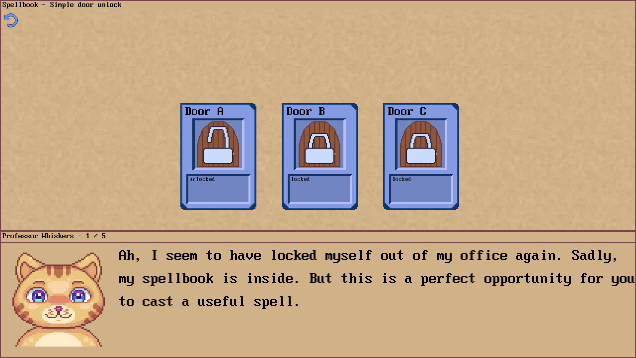 #2. Lambda Spellcrafting Academy - Learn to Program! (Steam) Przez: Bit Twiddle Games