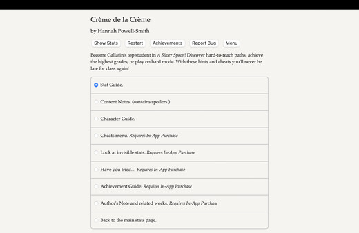 Creme de la Creme — A Silver Spoon screenshot 1