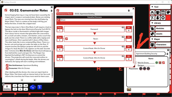 Fantasy Grounds - Cyberpunk RED Data Pack