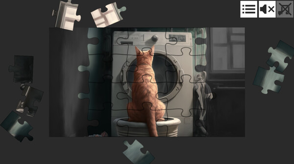 Cat Jigsaw Puzzle Games — gameplay screenshot 3