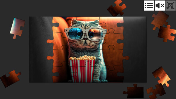 Cat Jigsaw Puzzle Games screenshot 1