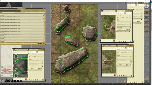 Fantasy Grounds - Pathfinder RPG - GameMastery Map Pack: Shrines