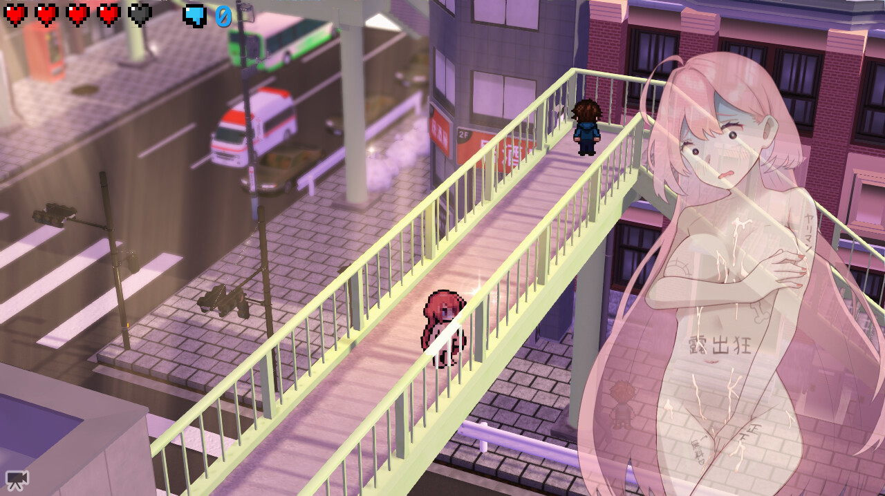 Embarrassed Shina-chan~ the Naked Wandering College Girl screenshot #9