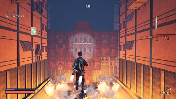 JETPACK BIRDIE game for Linux 1