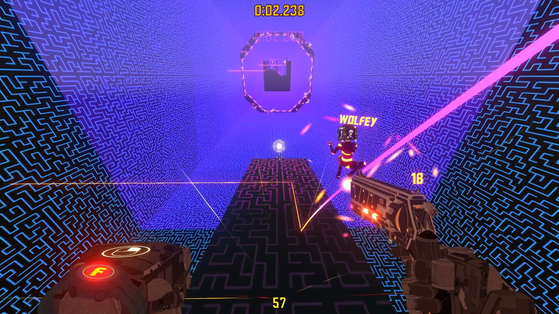 #5. Xenon-Runner (Steam) بواسطة: Isaac Wolf