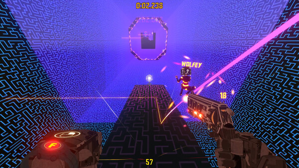 Screenshot z Xenon-Runner