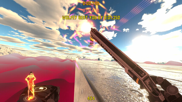 Screenshot z Xenon-Runner