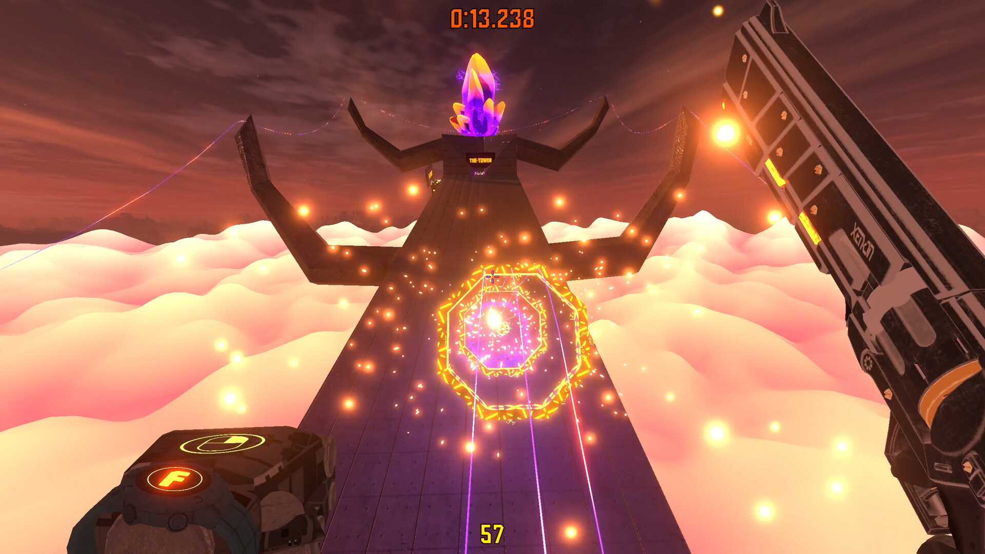 #7. Xenon-Runner (Steam) بواسطة: Isaac Wolf