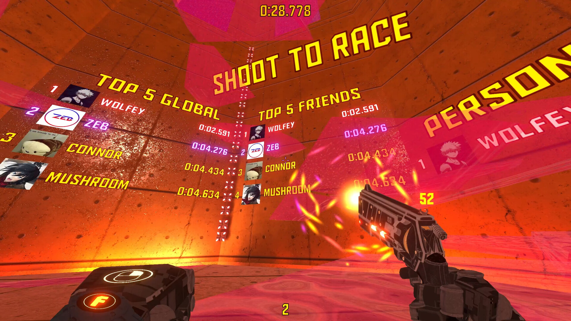 #4. Xenon-Runner (Steam) بواسطة: Isaac Wolf