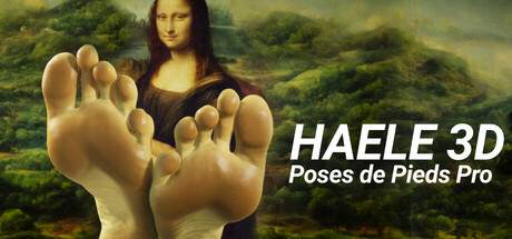 HAELE 3D - Poses de Pieds Pro - Références de Dessin