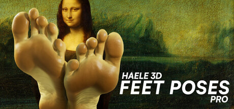 HAELE 3D - 발 포즈 Pro - 드로잉 레퍼런스