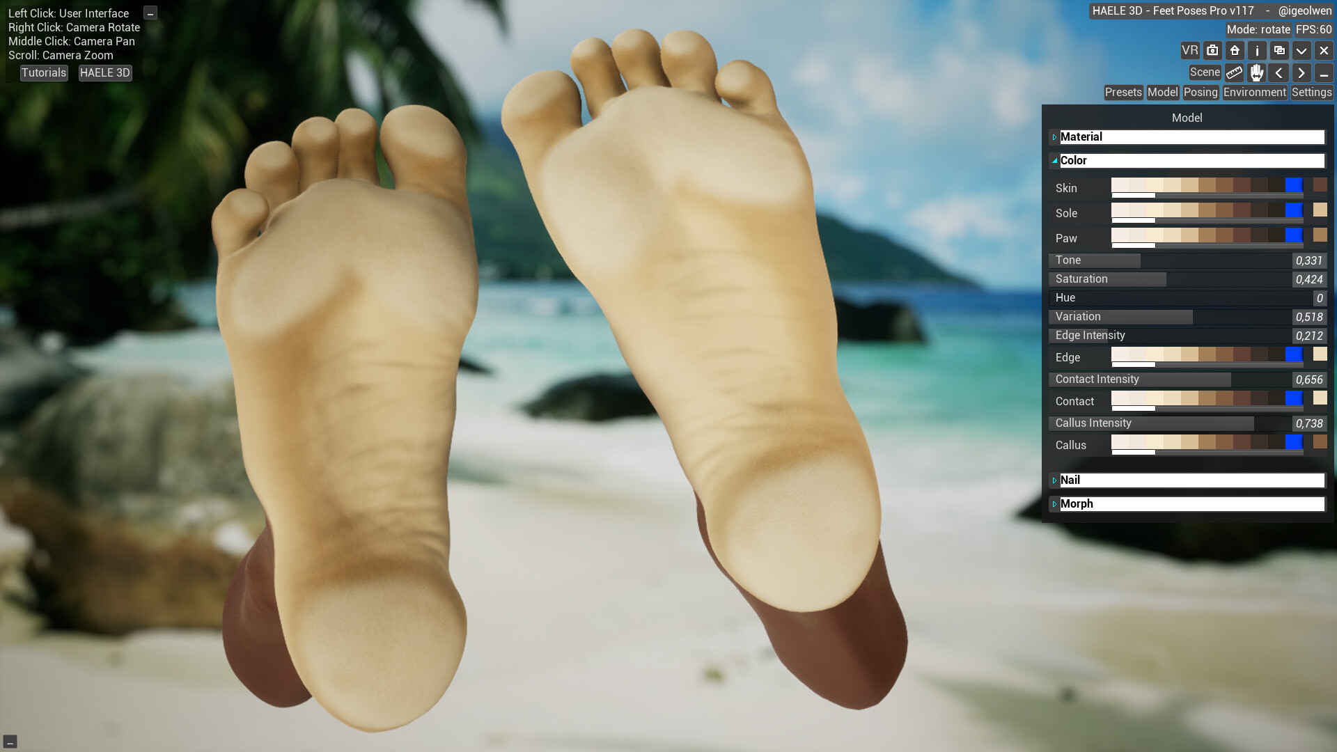 HAELE 3D - Feet Poses Pro - Drawing References screenshot #49