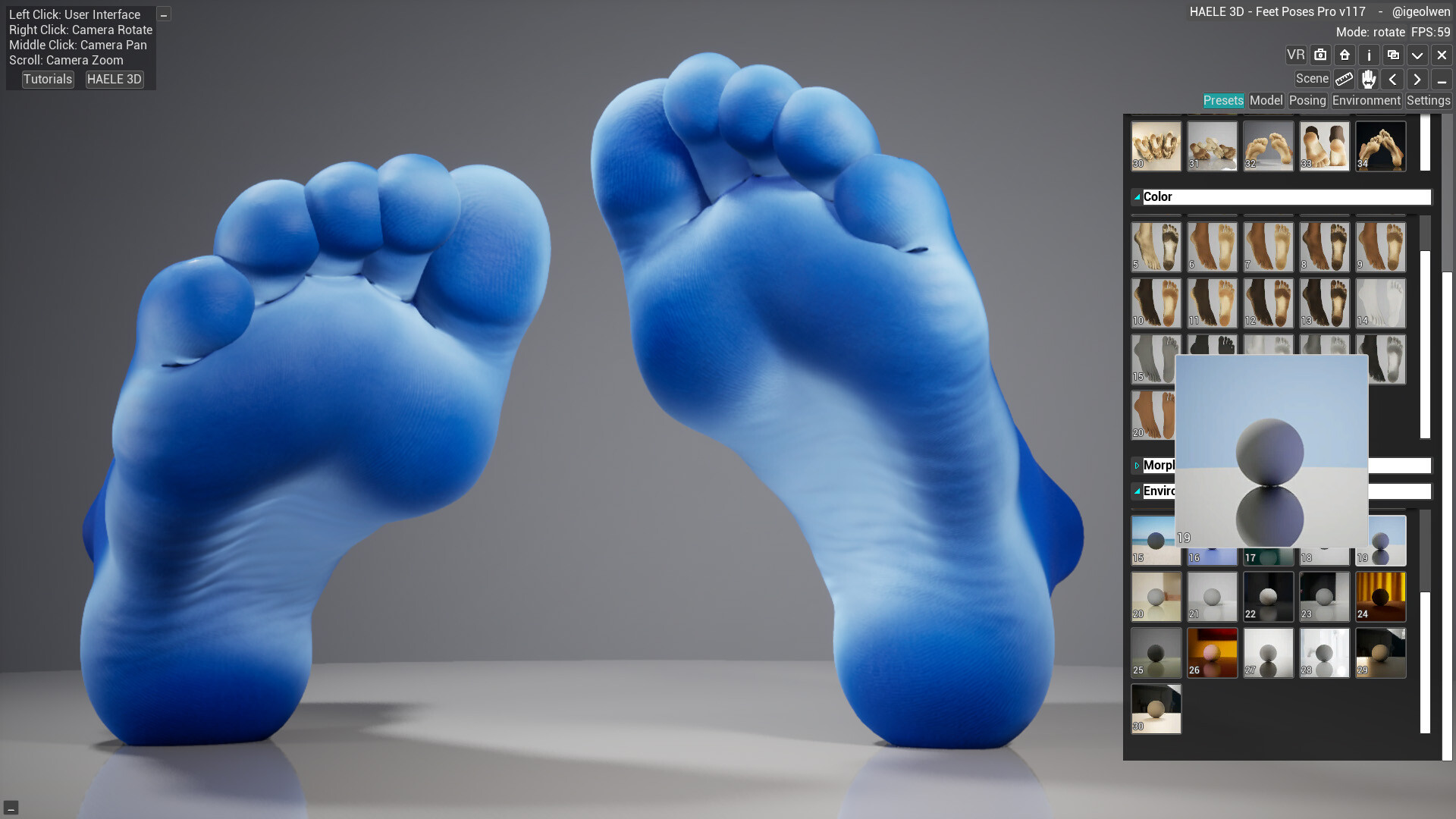 HAELE 3D - Feet Poses Pro - Drawing References screenshot #50