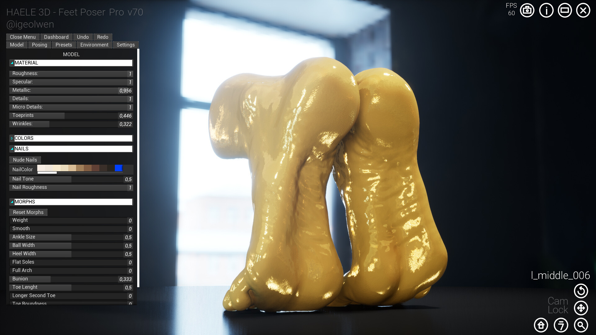 HAELE 3D - Feet Poses Pro - Drawing References screenshot 45