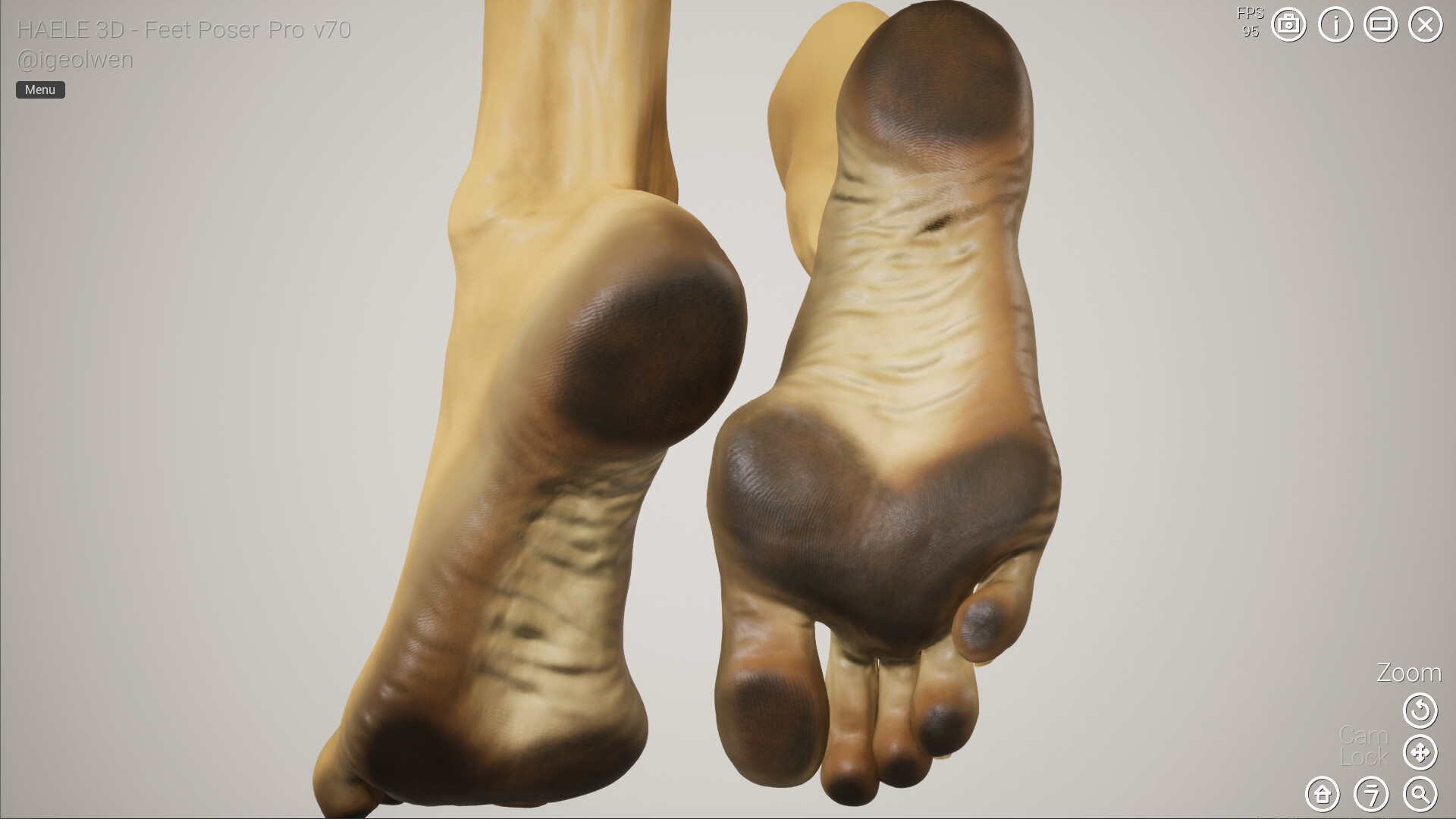 HAELE 3D - Feet Poses Pro - Drawing References screenshot #20