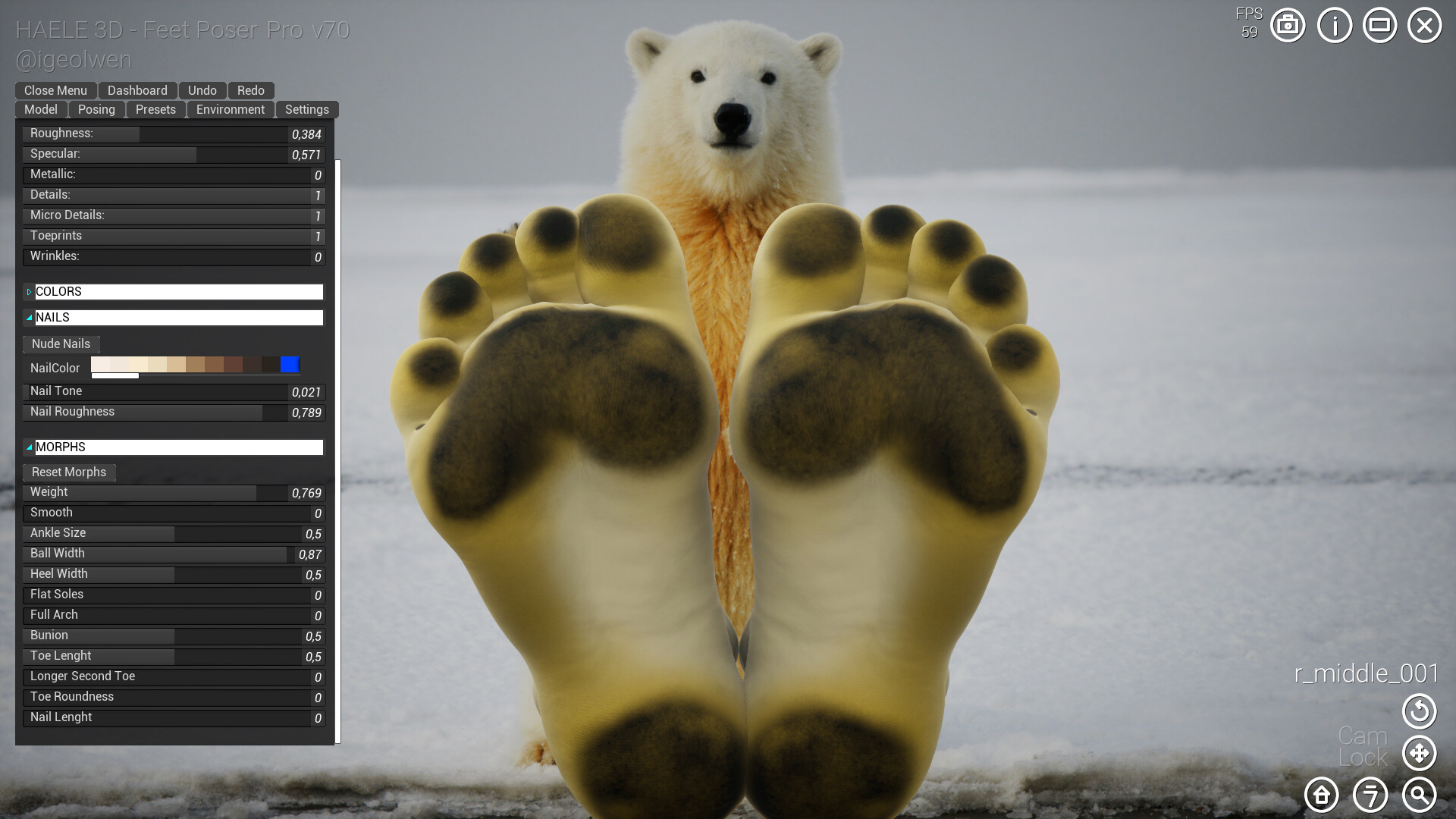 HAELE 3D - Feet Poses Pro - Drawing References screenshot 22