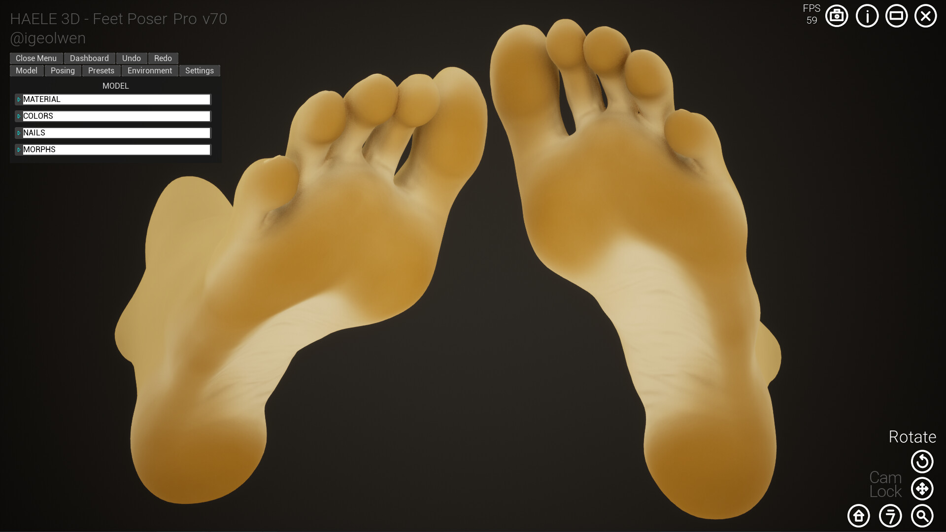 HAELE 3D - Feet Poses Pro - Drawing References screenshot #16